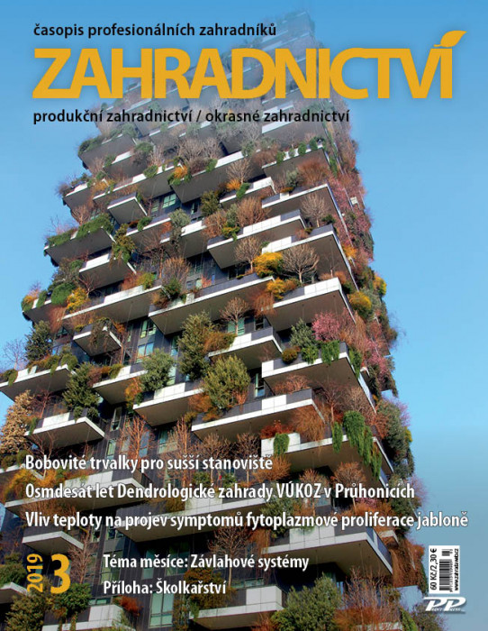 Obálka titulu Zahradnictví/Vinař - Sadař - vydanie č. 3/2019