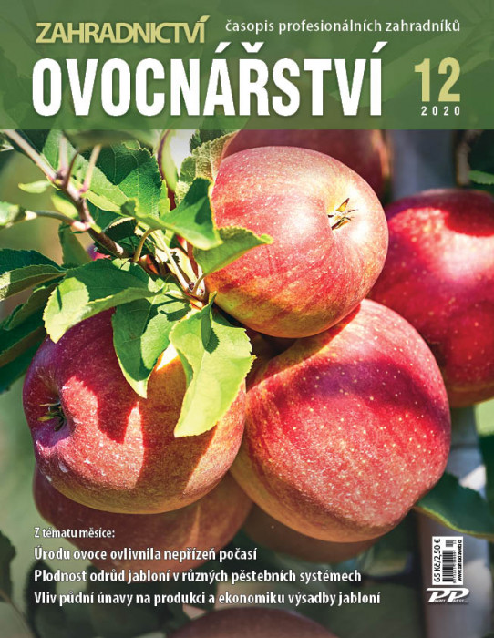 Obálka titulu Zahradnictví/Vinař - Sadař - vydanie č. 12/2020
