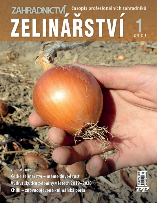Obálka titulu Zahradnictví/Vinař - Sadař - vydanie č. 1/2021