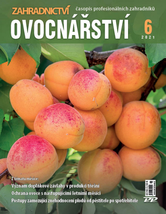 Obálka titulu Zahradnictví/Vinař - Sadař - vydanie č. 6/2021