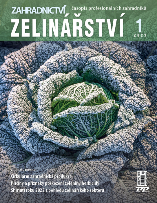 Obálka titulu Zahradnictví/Vinař - Sadař - vydanie č. 1/2023