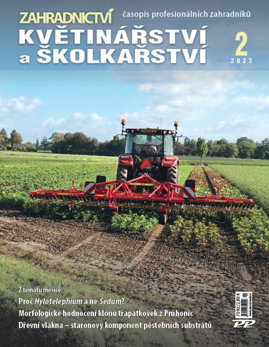 Obálka titulu Zahradnictví/Vinař - Sadař - vydanie č. 2/2023