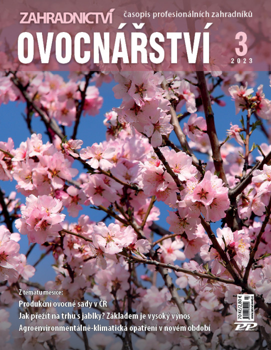 Obálka titulu Zahradnictví/Vinař - Sadař - vydanie č. 3/2023