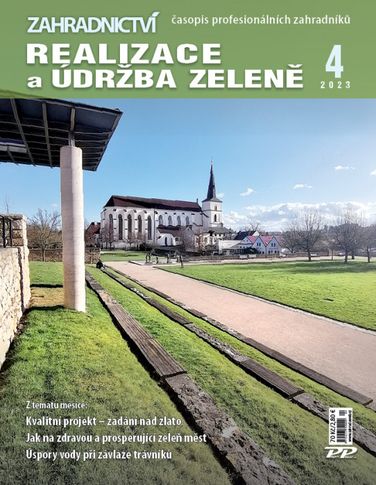 Obálka titulu Zahradnictví/Vinař - Sadař - vydanie č. 4/2023