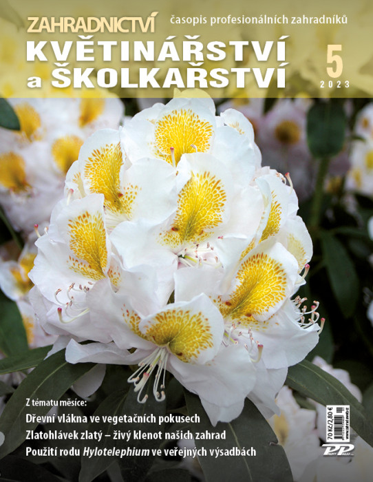 Obálka titulu Zahradnictví/Vinař - Sadař - vydanie č. 5/2023
