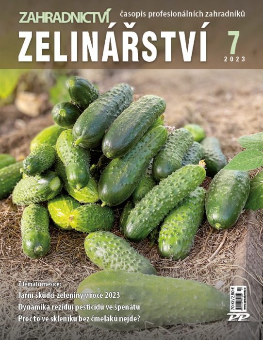 Obálka titulu Zahradnictví/Vinař - Sadař - vydanie č. 7/2023