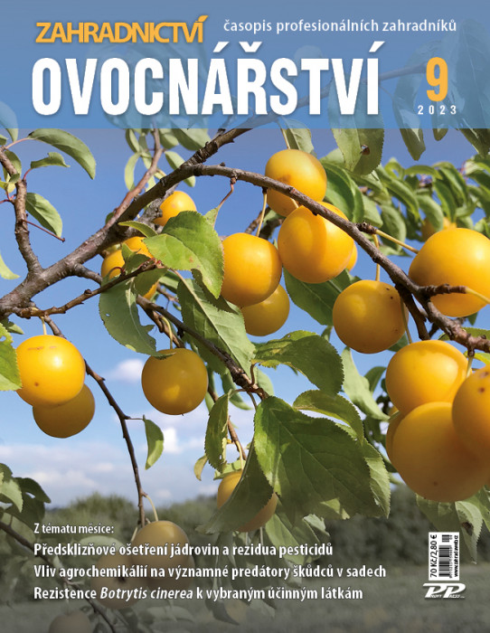 Obálka titulu Zahradnictví/Vinař - Sadař - vydanie č. 9/2023