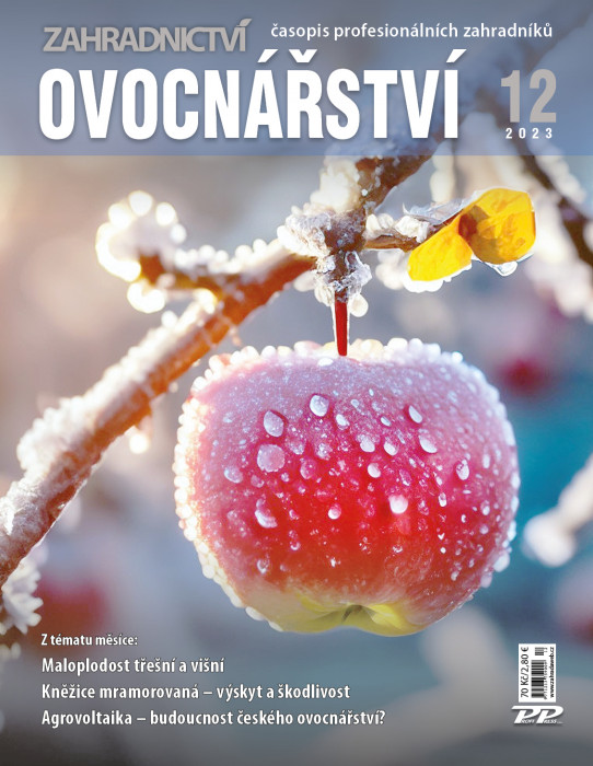 Obálka titulu Zahradnictví/Vinař - Sadař - vydanie č. 12/2023