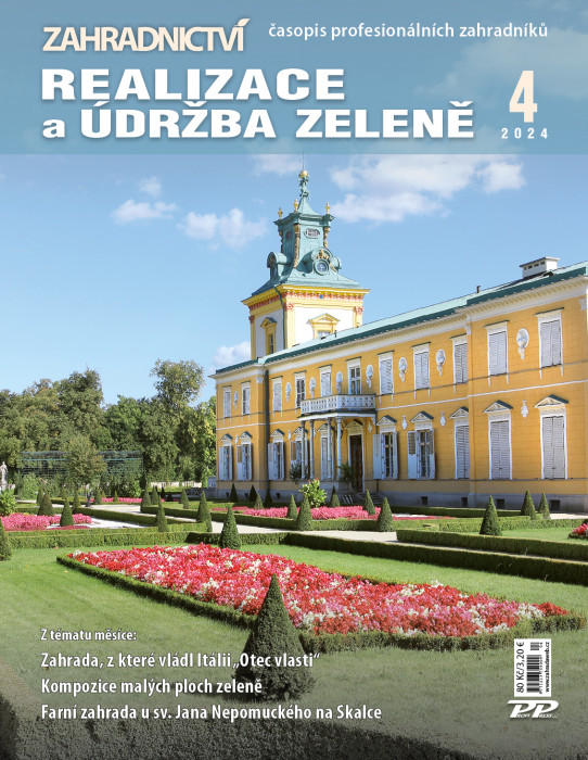 Obálka titulu Zahradnictví/Vinař - Sadař - vydanie č. 4/2024