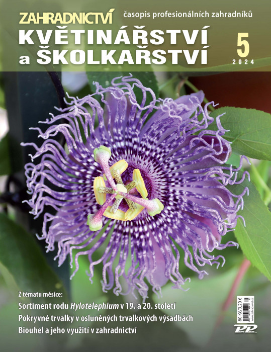 Obálka titulu Zahradnictví/Vinař - Sadař - vydanie č. 5/2024