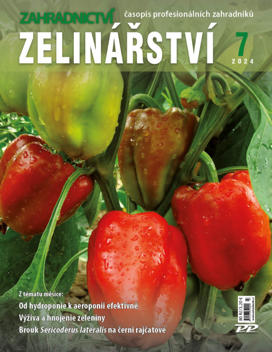 Obálka titulu Zahradnictví/Vinař - Sadař - vydanie č. 7/2024