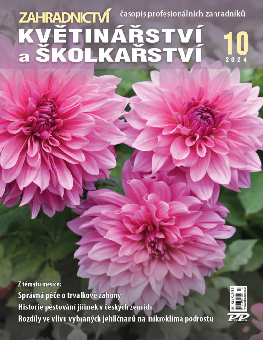 Obálka titulu Zahradnictví/Vinař - Sadař - vydanie č. 10/2024
