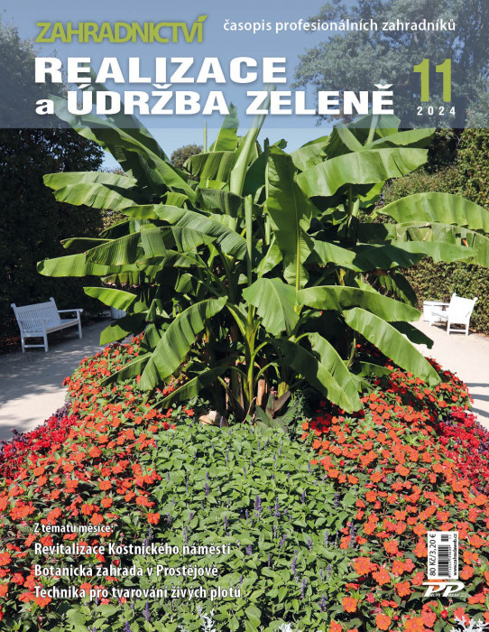 Obálka titulu Zahradnictví/Vinař - Sadař - vydanie č. 11/2024