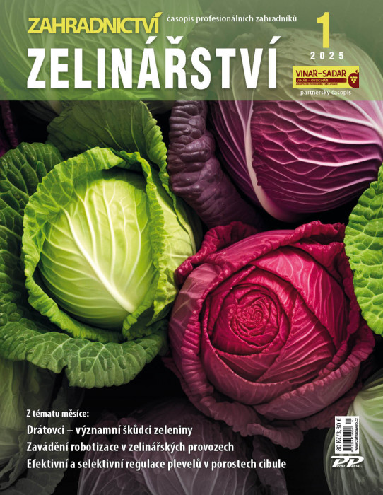 Obálka titulu Zahradnictví/Vinař - Sadař - vydanie č. 1/2025